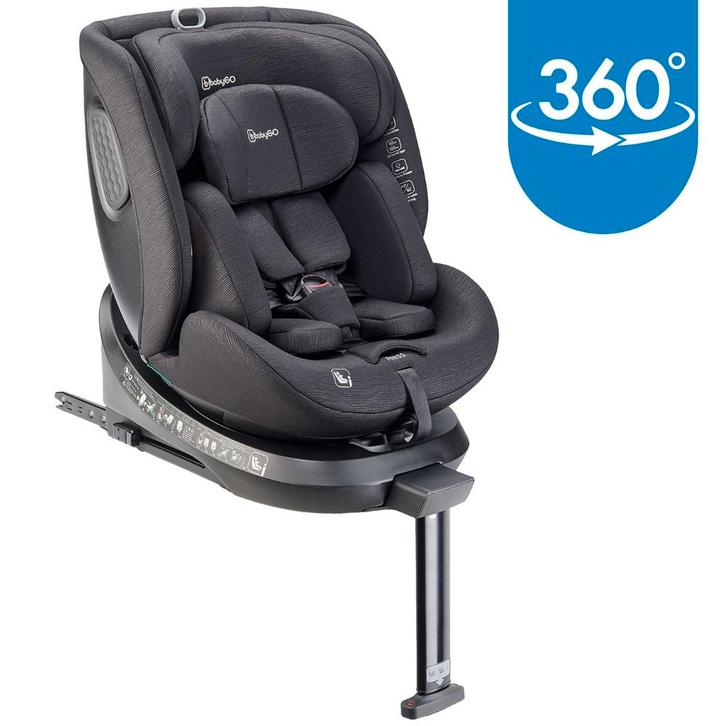 BabyGo Move Black 40-150 cm 360° i-Size Autostoel 2602, Kinderen en Baby's, Autostoeltjes, Nieuw, Isofix, 15 t/m 36 kg, Verzenden