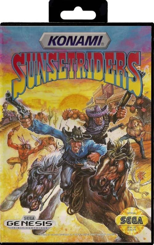 Sunset Riders (NTSC) (No Booklet) [Sega Mega Drive], Spelcomputers en Games, Games | Sega, Ophalen of Verzenden