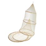 Naturel fuik 5 ringen 125 cm - Maritiem deco overig, Verzenden, Nieuw