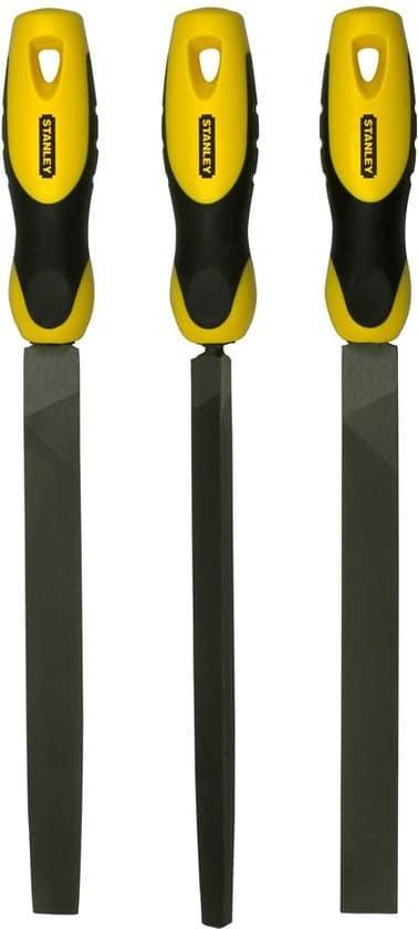 STANLEY vijlenset 3 delig - 200 mm, Doe-het-zelf en Verbouw, Gereedschap | Handgereedschap, Zo goed als nieuw, Ophalen of Verzenden