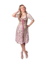 Dirndl 2-teilig, champagne gold/dusty rose, Verzenden, Nieuw