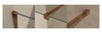 Wiesbaden Slim profielset met stabilisatiestang 120 cm, Doe-het-zelf en Verbouw, Sanitair, Ophalen of Verzenden, Nieuw, Chroom