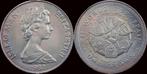 Isle of Man 1 crown 1982 Xii world cup Spain 1982 koper-n..., Postzegels en Munten, Verzenden