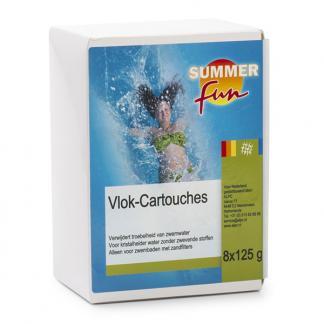 Vlokmiddel | Summer Fun | 125 gram (8 kousjes), Tuin en Terras, Zwembad-toebehoren, Nieuw, Verzenden