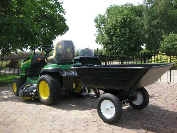 Aanhangwagen voor gazonmaaier tevens te gebruiken als kipkar, Tuin en Terras, Zitmaaiers, Nieuw, Ophalen of Verzenden