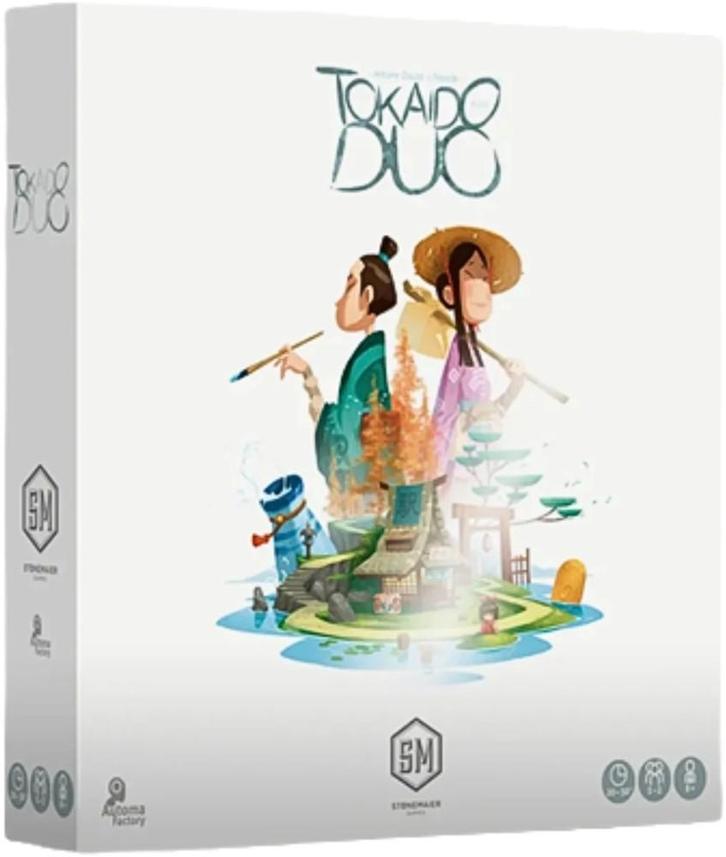 Tokaido Duo - New Edition | Stonemaier Games -, Hobby en Vrije tijd, Gezelschapsspellen | Bordspellen, Nieuw, Verzenden