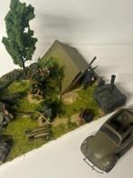 Figuur - Diorama “Wehrmacht veldpositie met VW Kübelwagen” –, Nieuw