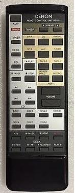 Afstandsbediening Denon rc-152 rc-151, Ophalen of Verzenden, Nieuw, Origineel