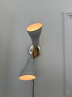 Stilux Milano (attr) - Wandlamp - Messing, Metaal, Antiek en Kunst, Antiek | Lampen