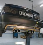 FOX BMW E46 320/ 323/ 325/ 328/ 330 M3 look V2 einddemper ui, Auto-onderdelen, Verzenden, Nieuw
