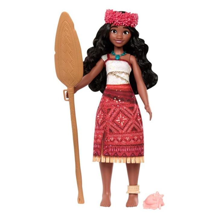 Moana 2 Singing Doll Moana (Mattel, Merk, New & Pre-orders), Kinderen en Baby's, Speelgoed | Poppen, Zo goed als nieuw, Verzenden