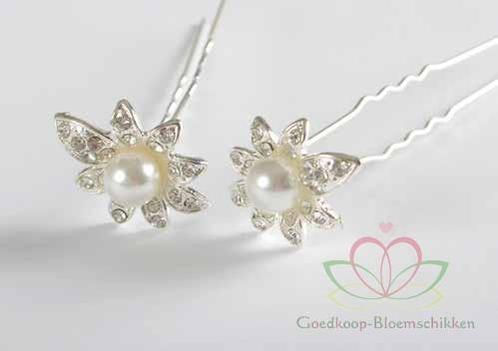 Brochespeld Lily Cream Doosje 6 st Brochespeld, Huis en Inrichting, Woonaccessoires | Kunstplanten en Kunstbloemen, Nieuw, Ophalen of Verzenden