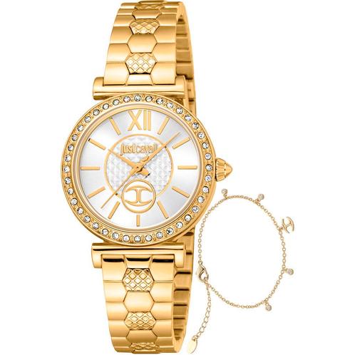 Just Cavalli - JC1L273M0055 - yellow, Sieraden, Tassen en Uiterlijk, Horloges | Dames, Verzenden