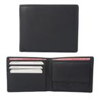 Houtkamp Compacte Leren Heren Portemonnee – Zwart, Overige merken, Verzenden, Zwart, Nieuw