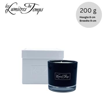 Geurkaars Glas Ambre Noire - 200 gr - Les Lumières du Temps beschikbaar voor biedingen
