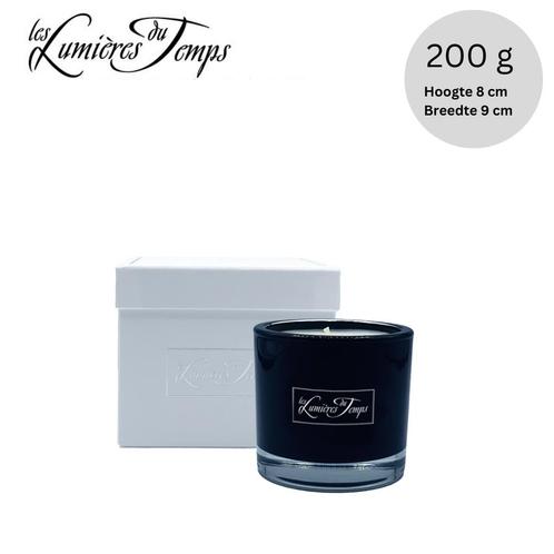 Geurkaars Glas Ambre Noire - 200 gr - Les Lumières du Temps, Sport en Fitness, Gezondheidsproducten en Wellness, Nieuw