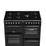 Stoves Richmond Deluxe ST-RCH-RICH-100DF-BLK  100cm Dual, Ophalen of Verzenden, Nieuw