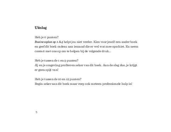 Businessplan op 1 A4 9789047008408, Boeken, Studieboeken en Cursussen, Zo goed als nieuw, Verzenden