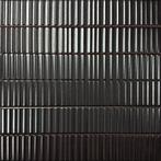 Wandtegel metallica ribbel dark 5x30 cm wandtegel, Ophalen, Nieuw, 10 m² of meer, Wandtegels