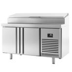 GGM Gastro | Bakkerij voorbereiding koeltafel - met 2 deuren, Zakelijke goederen, Horeca | Meubilair en Inrichting, Verzenden