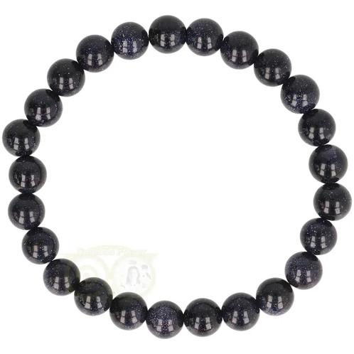 Goudsteen ( Blauw )  armband 8 mm, Sieraden, Tassen en Uiterlijk, Edelstenen, Nieuw, Verzenden