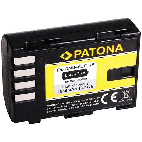 Panasonic DMW-BLF19 / DMW-BLF19E accu (Patona), Audio, Tv en Foto, Accu's en Batterijen, Nieuw, Verzenden