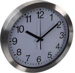 2dekans | Perel Wandklok, rond, analoog, 30 cm,, Ophalen of Verzenden, Zo goed als nieuw