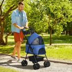 TRUUSK Hondenwagen Hondenbuggy Met Opvouwfunctie Pet Strolle, Verzenden, Nieuw
