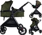 Ding Liam Forest Green 3-in-1 Combi Kinderwagen Incl., Kinderen en Baby's, Kinderwagens en Combinaties, Verzenden, Nieuw