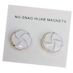 Fako Bijoux - 2x Magnetische Broche Knoop Emaille -, Sieraden, Tassen en Uiterlijk, Broches, Verzenden, Nieuw