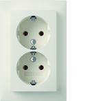 Hager Berker S.1 Wandcontactdoos (WCD-schakelmateriaal), Doe-het-zelf en Verbouw, Elektra en Kabels, Verzenden, Nieuw, Overige typen