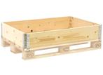 Opzetrand pallet europallet 120x80cm gebruikt - scharnier..., Verzenden