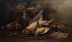 Eugène H. Cauchois (1850-1911) Jachtstilleven met gevogelte, Antiek en Kunst