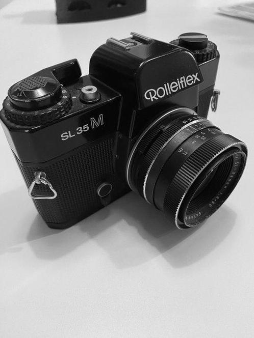 Rollei Rolleiflex SL 35 M + Xenon 1,8/50mm Analoge camera, Audio, Tv en Foto, Fotocamera's Analoog