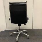 Tweedehands luxy light Directie-bureaustoel, hoge rug,, Huis en Inrichting, Gebruikt, Zwart, Ophalen of Verzenden, Bureaustoel