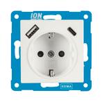 ION | Wandcontactdoos RA | met USB en USB-C, Ophalen of Verzenden, Nieuw
