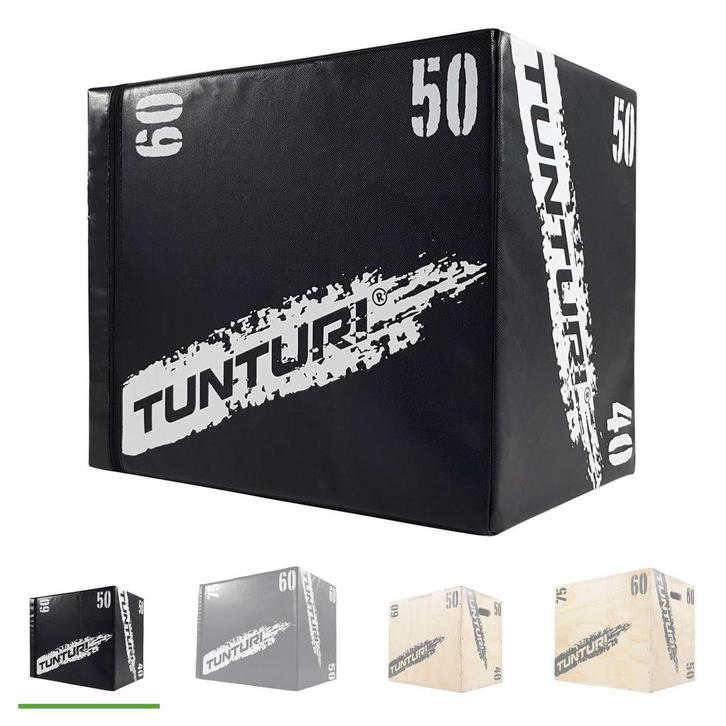 Tunturi Plyo Box Soft (EVA) 40/50/60cm, Sport en Fitness, Fitnessmaterialen, Overige typen, Nieuw, Verzenden