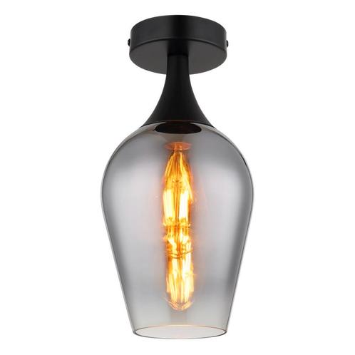 Plafondlamp LAVUS ø15CM  E27 1-Lichts Chroom, Huis en Inrichting, Lampen | Plafondlampen, Nieuw, Metaal, Ophalen of Verzenden