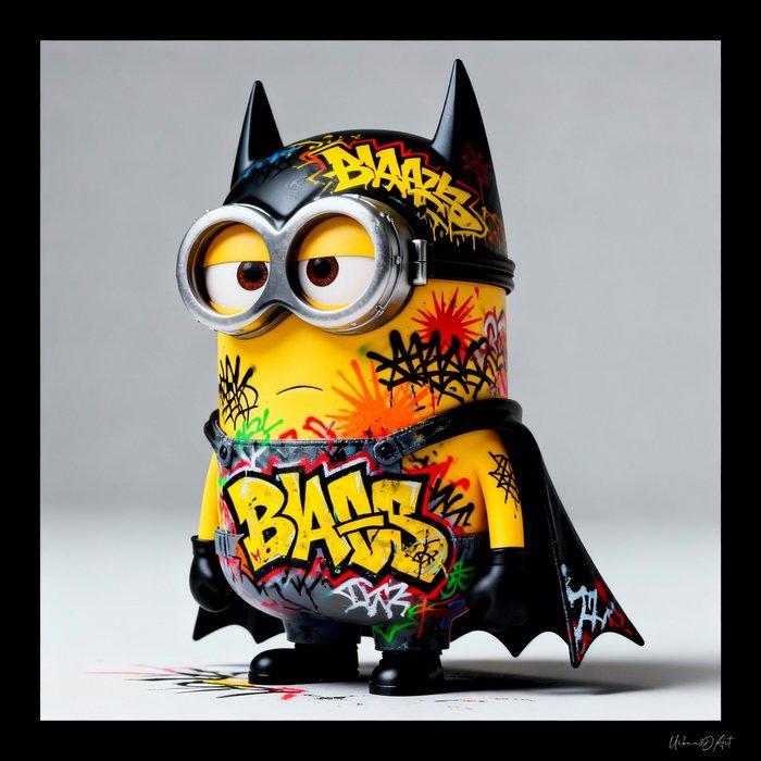 Urban3DArt (1971) - Batman Graffiti Limited Edition, Antiek en Kunst, Kunst | Designobjecten