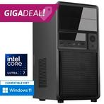 Core Ultra 7 aanbieding - 32GB DDR5 - 1000GB SSD Desktop PC, Nieuw