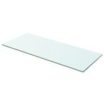 vidaXL Wandschap transparant 60x20 cm glas, Huis en Inrichting, Woonaccessoires | Wandplanken en Boekenplanken, Verzenden, Nieuw