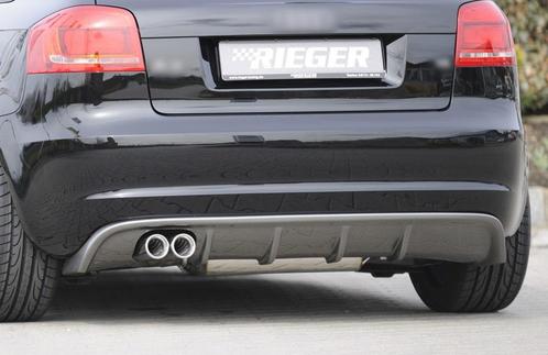 S3 RS3 look Diffuser Bumper spoiler voor Audi A3 8P Facelift, Auto-onderdelen, Carrosserie en Plaatwerk, Nieuw, Audi, Achter, Bumper