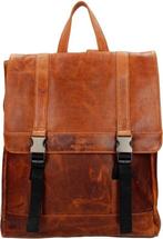 Micmacbags Colorado Rugzak 15 inch - Cognac, Verzenden, Nieuw