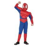 Gespierd Spiderman pak kind, Verzenden, Nieuw, Feestartikel