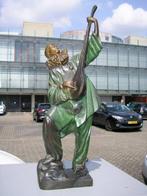 Beeld, Uitzonderlijk fraai Bronzen Beeld van PIERROT - 41 cm, Antiek en Kunst