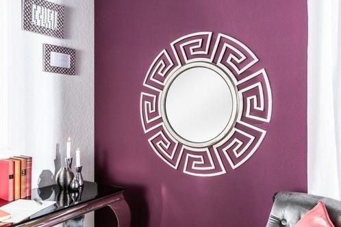 Glamorous design spiegel EUPHORIA XL 85cm zilveren, Huis en Inrichting, Woonaccessoires | Spiegels, Ophalen of Verzenden
