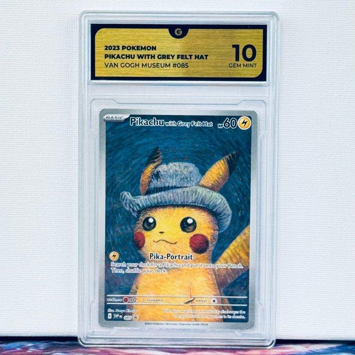 Pokémon Graded card - Pikachu with Grey Felt Hat #085 -, Hobby en Vrije tijd, Verzamelkaartspellen | Pokémon