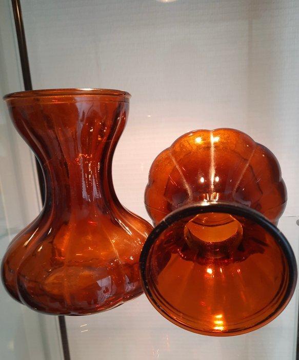 Glasfabriek Leerdam - A.D. Copier - Vaas (2) - Model Garlic, Antiek en Kunst, Antiek | Glas en Kristal