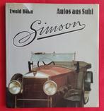 Simson – Autos aus Suhl, Gelezen, Algemeen, Verzenden, Ewald Dahn