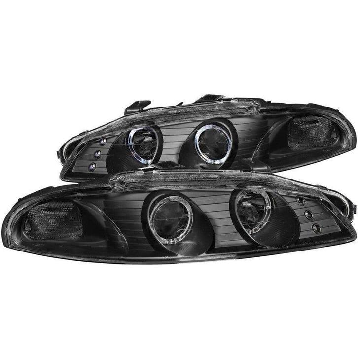 ANZO 1997-1999 Mitsubishi Eclipse Projector Headlights w/, Auto-onderdelen, Verlichting, Ophalen of Verzenden